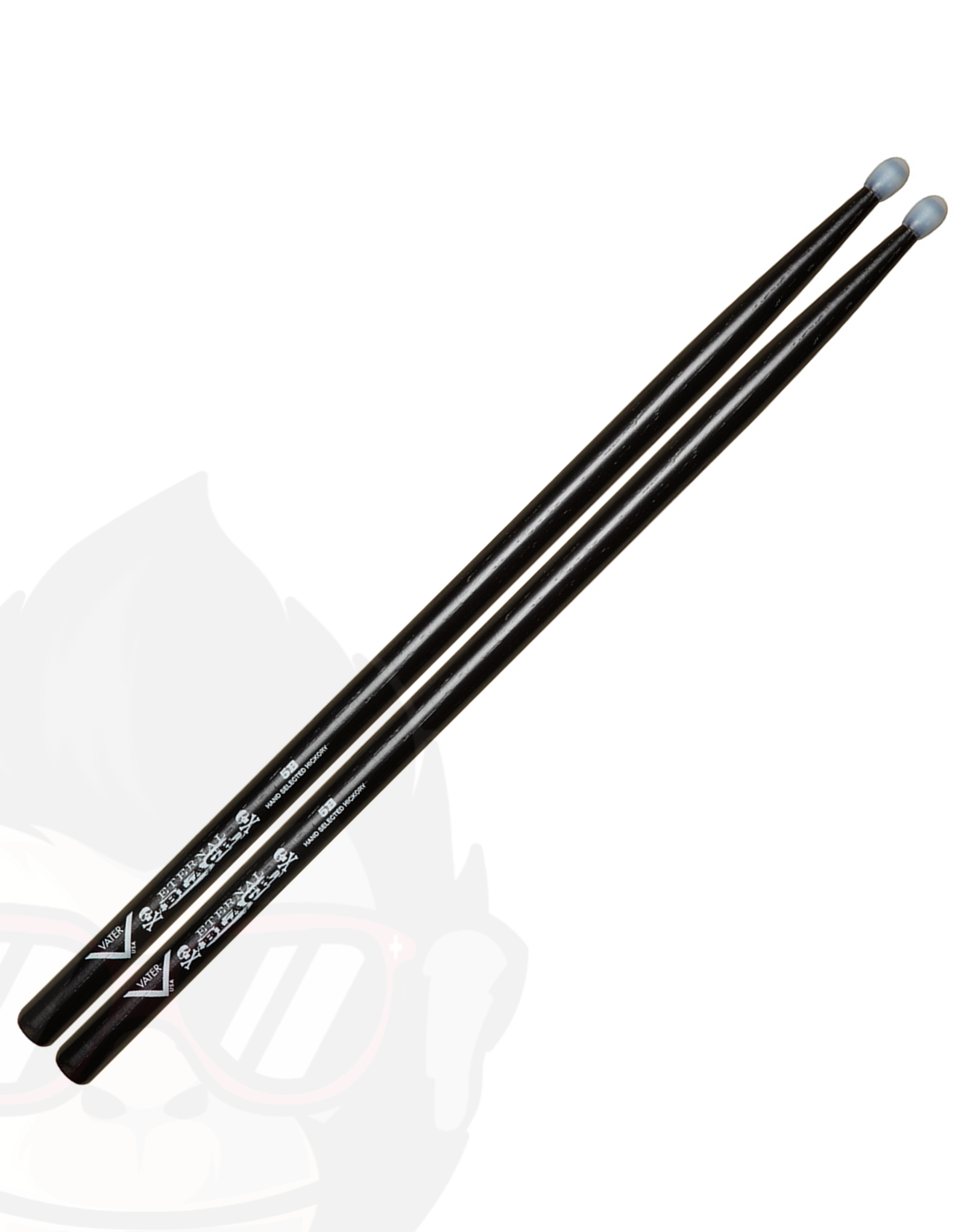 VATER Drum Sticks Eternal Black 5B Nylon VHEB5BN-VAEB5BN